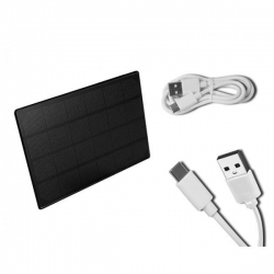 Ładowarka solarna panelowa 3W 5W USB-37232