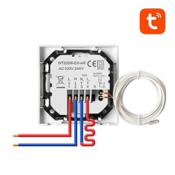 Inteligentny termostat WT200-16A-W Wi-Fi Tuya 16A-37990