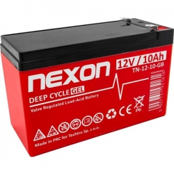 Akumulator żelowy bezobsługowy Nexon 12V 10Ah-38043