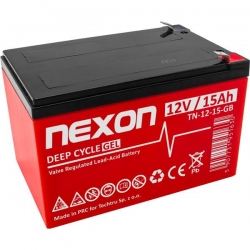 Akumulator żelowy bezobsługowy Nexon 12V 15Ah-38044