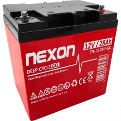 Akumulator żelowy bezobsługowy Nexon 12V 28Ah F-38049