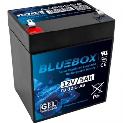 Akumulator żelowy bezobsługowy Bluebox 12V 5Ah-38064