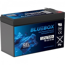 Akumulator żelowy bezobsługowy Bluebox 12V 9Ah-38066