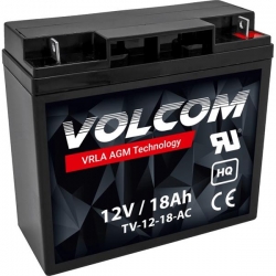 Akumulator AGM bezobsługowy Volcom 12V 18Ah-38075