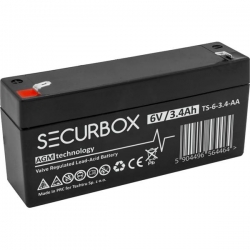 Akumulator AGM bezobsługowy Securbox 6V 3,4Ah-38116