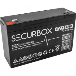 Akumulator AGM bezobsługowy Securbox 6V 14Ah-38119