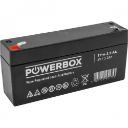 Akumulator AGM bezobsługowy Powerbox 6V 3,3Ah-38124