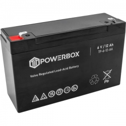 Akumulator AGM bezobsługowy Powerbox 6V 12Ah-38127