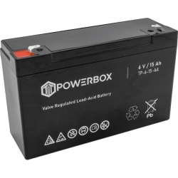 Akumulator AGM bezobsługowy Powerbox 6V 15Ah-38128