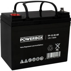 Akumulator AGM bezobsługowy Powerbox 12V 36Ah-38138