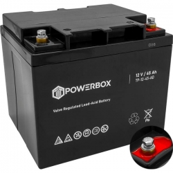 Akumulator AGM bezobsługowy Powerbox 12V 45Ah-38139