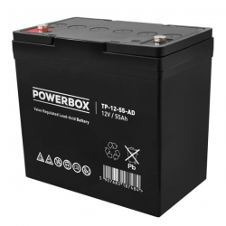 Akumulator AGM bezobsługowy Powerbox 12V 55Ah-38140