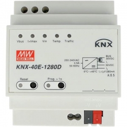 Zasilacz na szynę DIN standard KNX 30V 1280mA D-38342