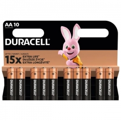 Bateria alkaliczna Duracell AA R06 1,5V 10-pak-38730