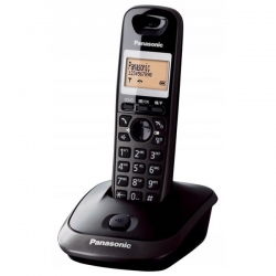 Telefon bezprzewodowy DECT KX-TG2511PDT tytan/czar-38833