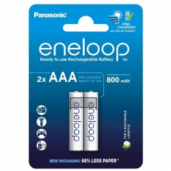 Akumulatorek NiMH AAA R3 Panasonic BK-4MCDE 800mAh-38963