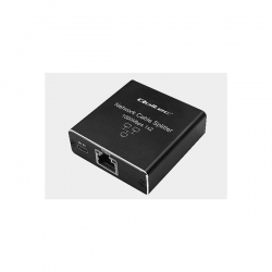 Rozdzielacz splitter 1x2 RJ45 1000Mbps/USB C-39093