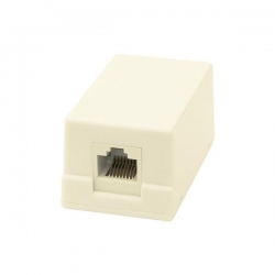 Gniazdo modularne n/t 1xRJ-45 kat.5e UTP 8p8c -39174