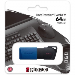 Pendrive 64GB Kingston Data Traveler Exodia M Gen1-39350