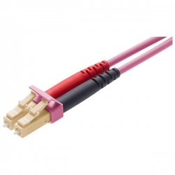 Kabel patchcord LC/PC-LC/PC 50/125 OM4 duplex 20m-39386